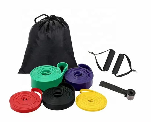 Latex Resistance Bands Power Exercise Stretch Pull up Assisted Band for Gym Home Use